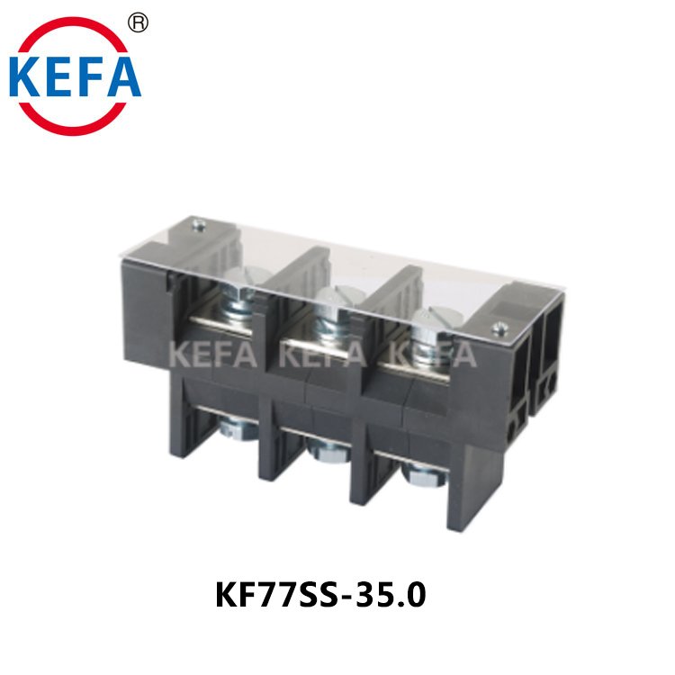 KEFA KF77SS-35.0 600V 300A 35mm Small Barrier Type Electrical Terminal Block Connector Pitch Electric Wire Connector