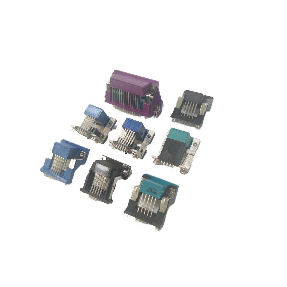 D-sub double-layer connector elevated suspended elevated half metal plug-in board 9pin 15pin female male connector
