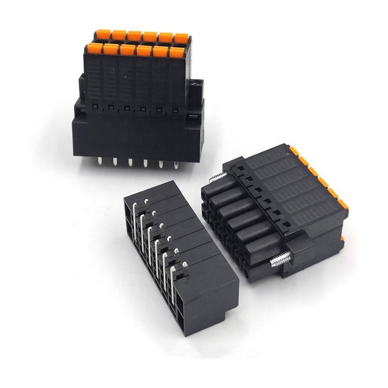3.5mm pitch Two row connector 15EDGKNH-3.5 KF2EDDGKSG terminal block Connector for PCB PLC