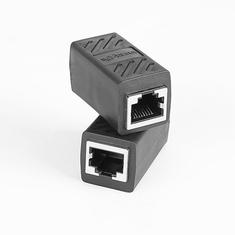 RJ45 connector cat5e cat6 shielding network rj45 adapter 8p8c wire joiner Ethernet rj45 connector rj45 network through head
