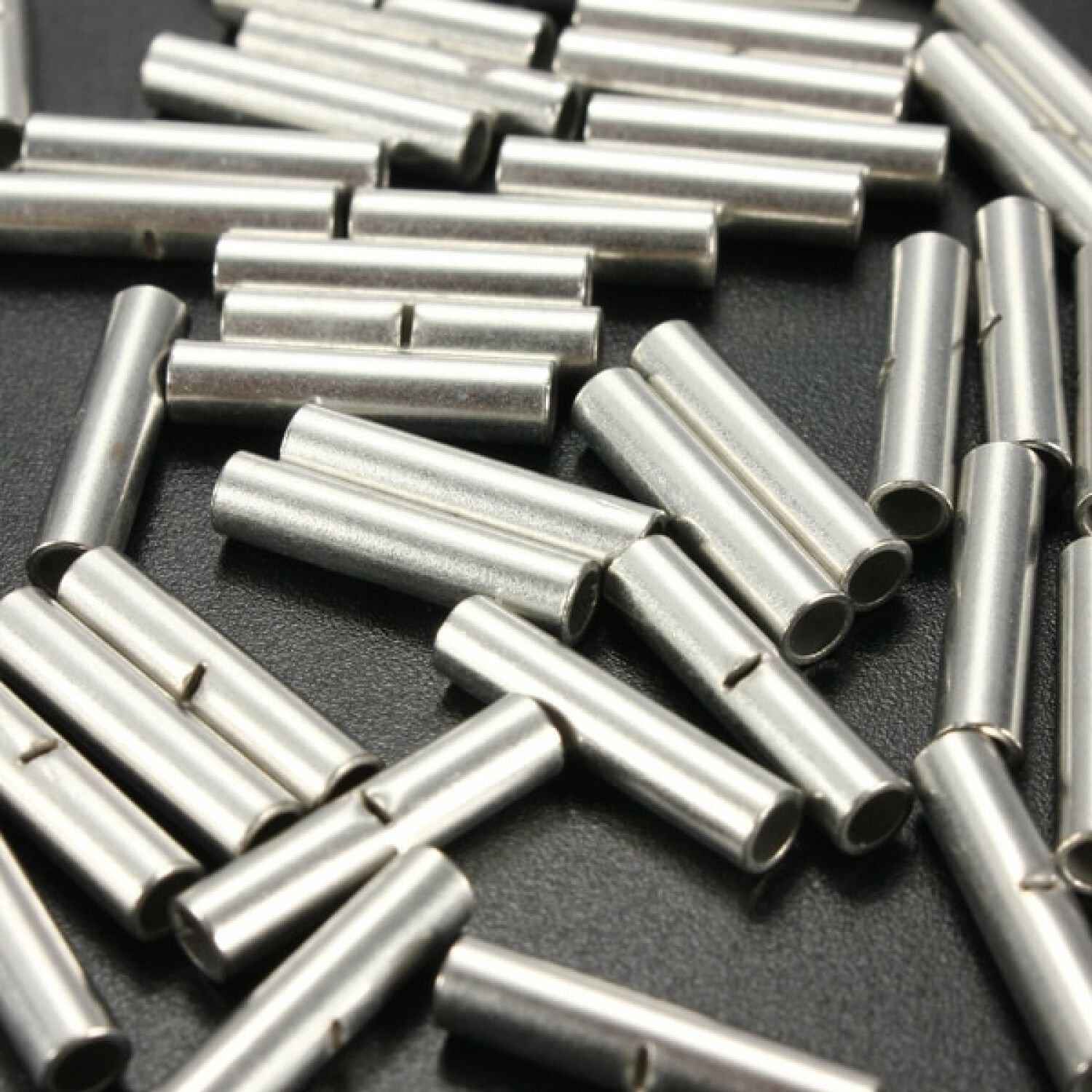 Factory Manufacturer 22-16/16-14 AWG Terminal Crimp Splice Uninsulated Copper Naked Butt Compact Connectors