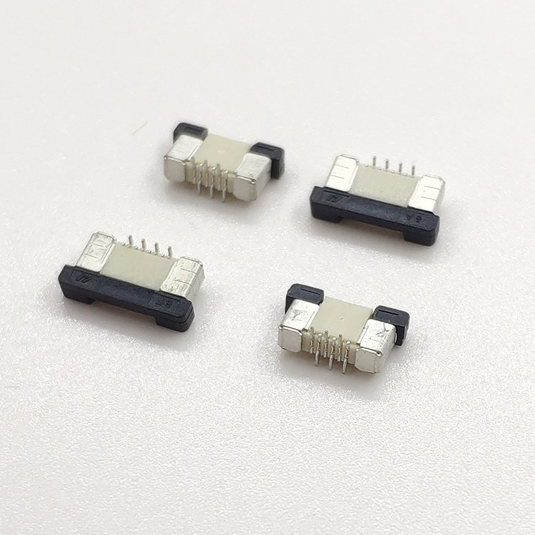 FPC FFC connector 0.5mm Pitch SMT ZIF DIP Vertical Up Bottom contact SMT Type fpc board