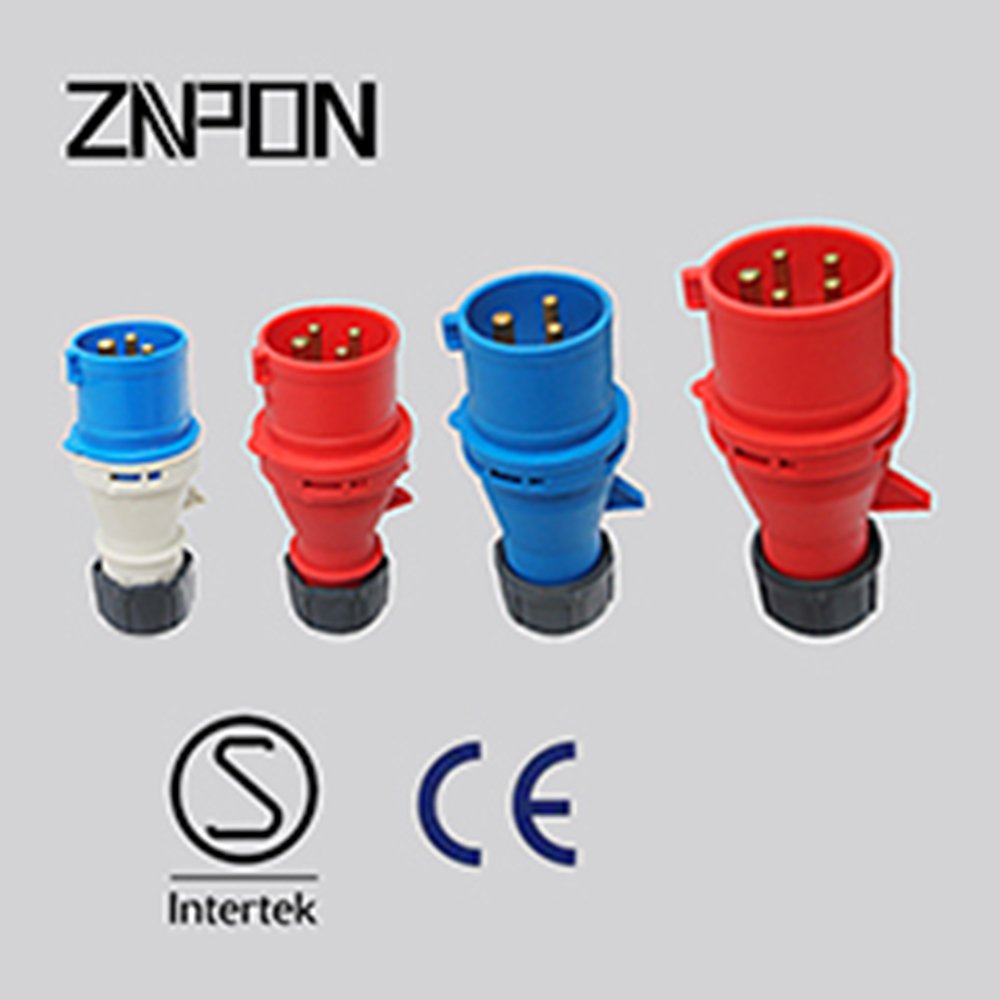 P1234 16A 240V industrial electrical plug socket connectors