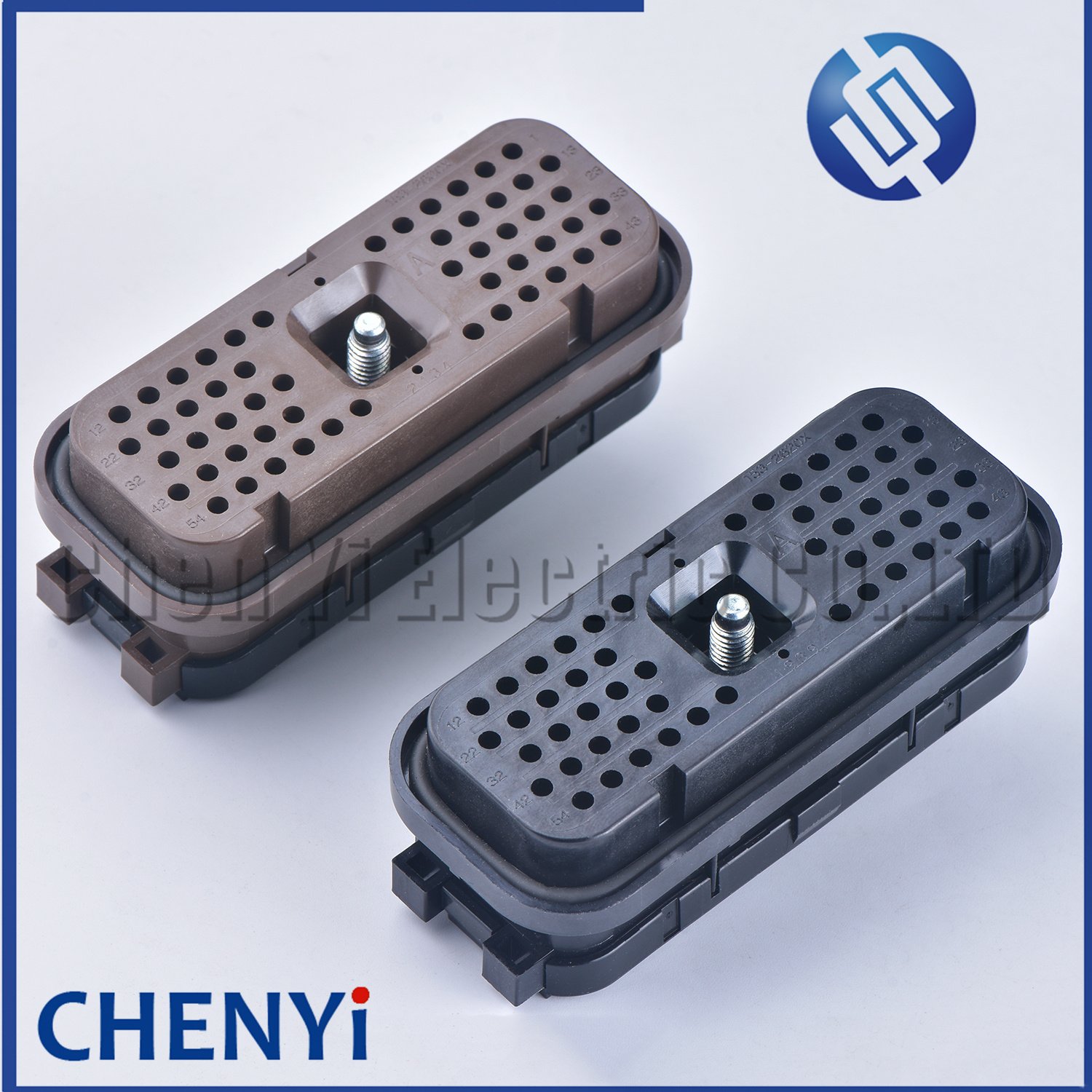 54 Pin Original Authentic Waterproof Wiring Connector For Excavator Computer Version Plug 153-2630 153-2620 With Pins