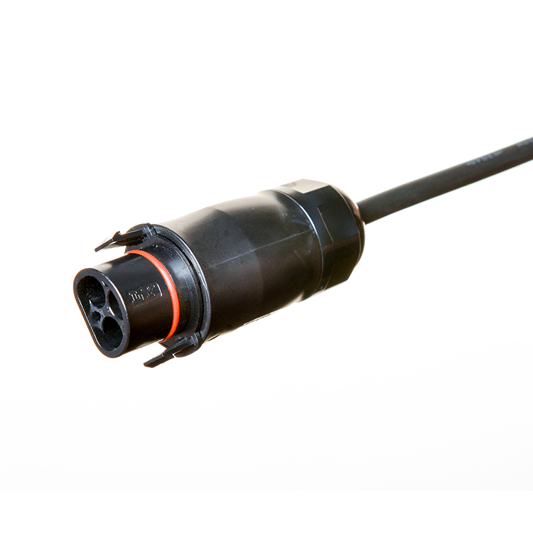 ly01-bc01 adapter deye male connector plug and solar photovoltaic cable h07rn-f 3g2.5 ac on balcony Solar System