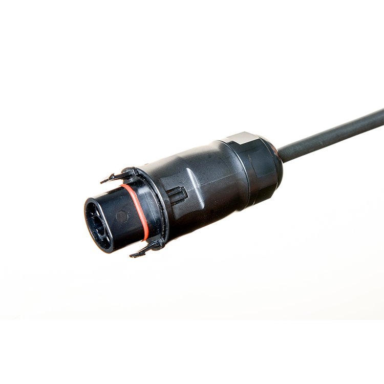 ly01-bc01 adapter deye male connector plug and solar photovoltaic cable h07rn-f 3g2.5 ac on balcony Solar System