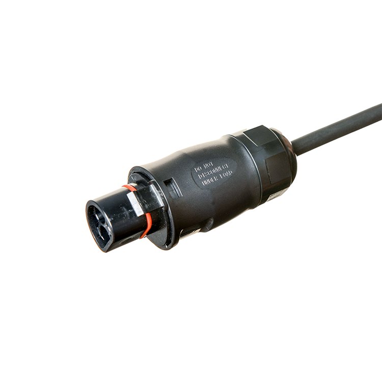 ly01-bc01 adapter deye male connector plug and solar photovoltaic cable h07rn-f 3g2.5 ac on balcony Solar System