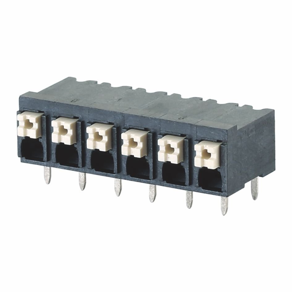 DG212-THR-5.0 Spring terminal block 3.5/3.81/5.0/5.08 mm pitch 45 degree wire terminal connector for PCB PLC DEGSON DINKLE DECA