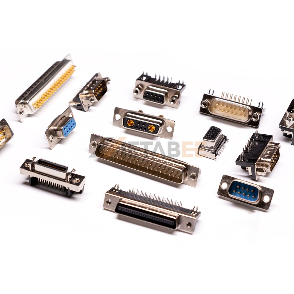 D Sub 25 Pin Connector D-sub Female Male Pinout for Audio Video Devices
