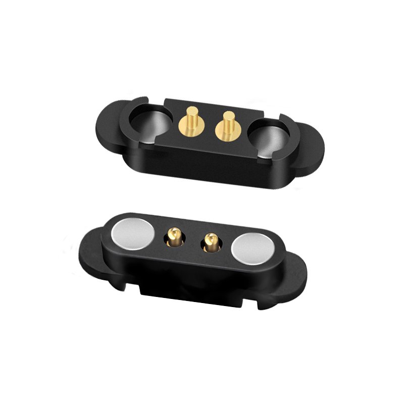 Shenzhen LIKE Custom Waterproof 2p Charging Magnetic Pogo Pin Connector
