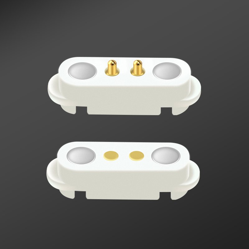 Shenzhen LIKE Custom Waterproof 2p Charging Magnetic Pogo Pin Connector
