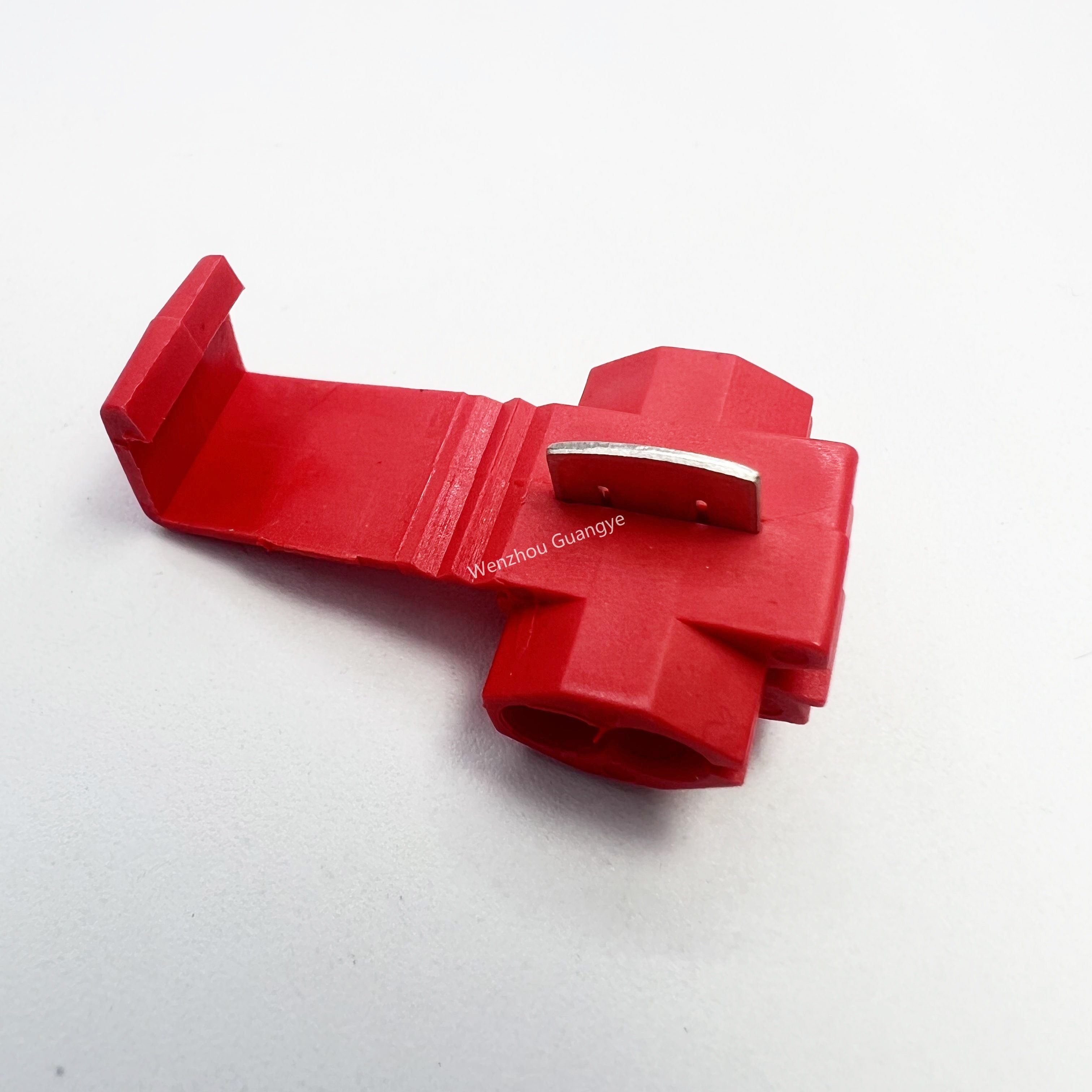 BAOTENG Nylon T Tap Red Colour Connector 878100 Quick Splice Scotch Lock PVC Male Automotive Audio & Video Red Yellow Blue 10A