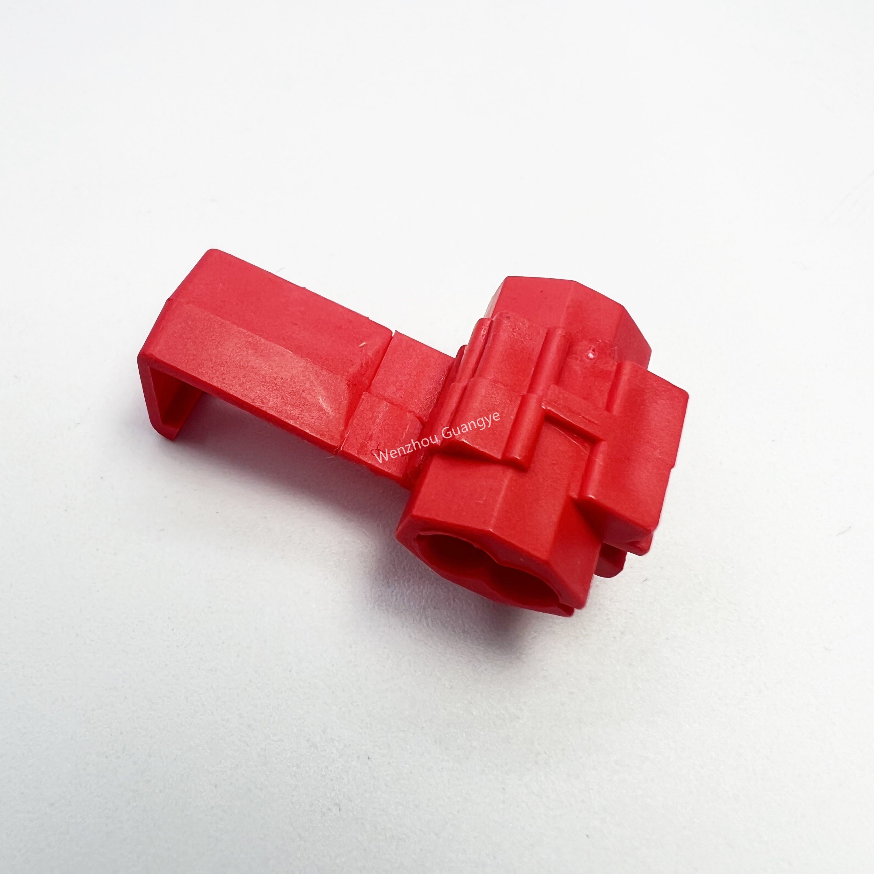 BAOTENG Nylon T Tap Red Colour Connector 878100 Quick Splice Scotch Lock PVC Male Automotive Audio & Video Red Yellow Blue 10A