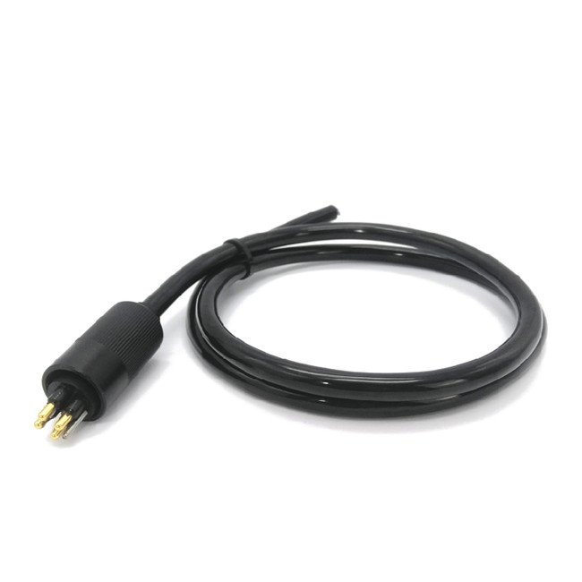 Supplier Waterproof Underwater ROV RCA Cable Connector Robots MCBH4F Subconn Wire Cable 4P 10A Rated Power 5A Thread Screw