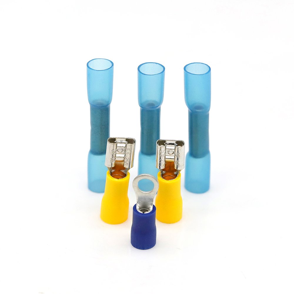 PVC Terminal Fork Type Cold Pressing Terminal Type Y Wiring Insulated Terminal Copper Metal Terminal Connector