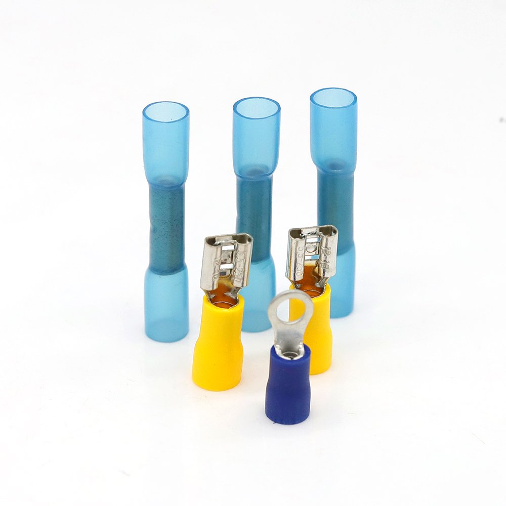 PVC Terminal Fork Type Cold Pressing Terminal Type Y Wiring Insulated Terminal Copper Metal Terminal Connector