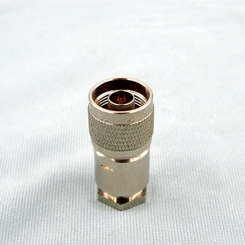 waterproof wire electrical N type rf coaxial Male plug Clamp Connector For LMR400 Cable