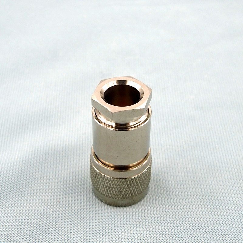 waterproof wire electrical N type rf coaxial Male plug Clamp Connector For LMR400 Cable