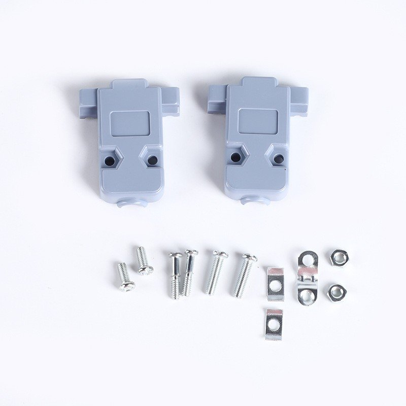 High quality 9Pin D-SUB connector ABS Plastic Hood