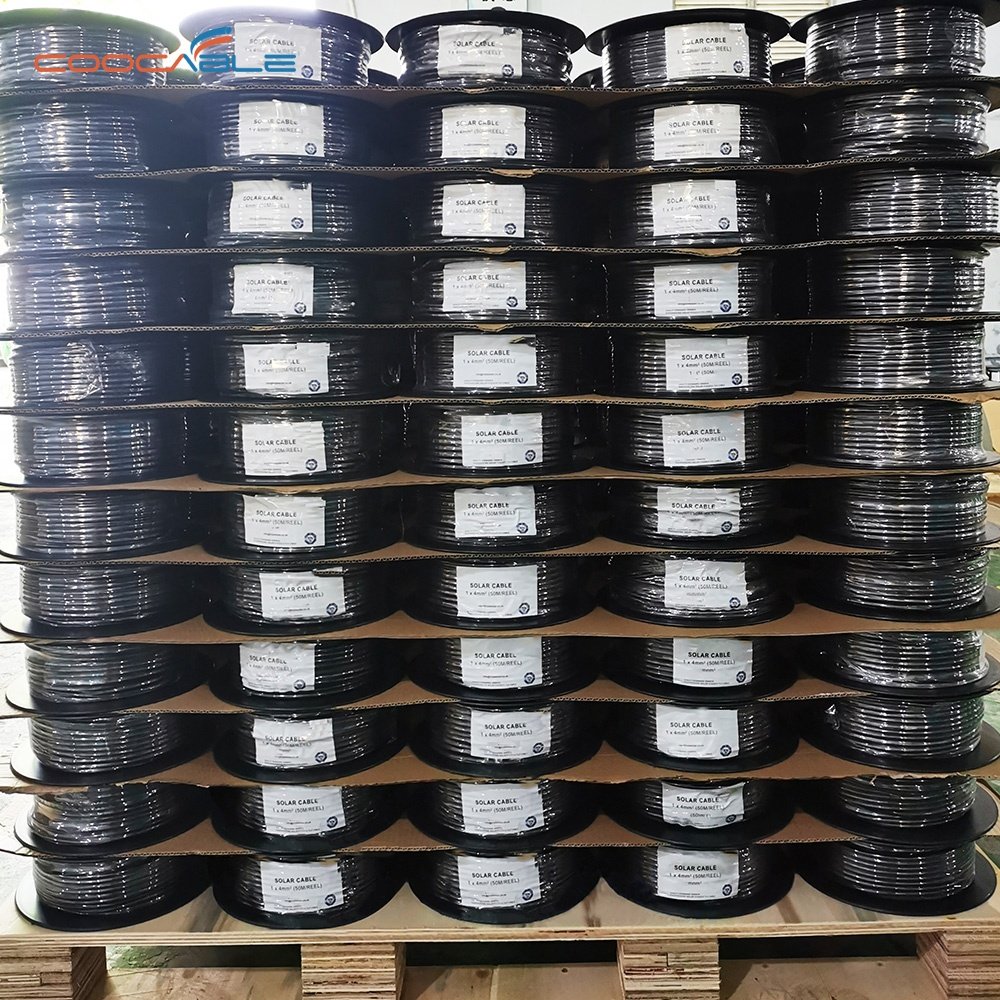Xlpe Insulation Solar Heat Cable Connector Solar Panel Cable Clips