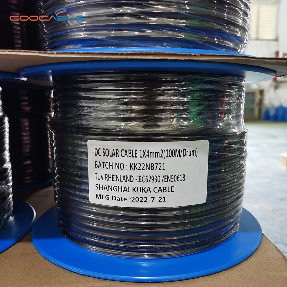 Xlpe Insulation Solar Heat Cable Connector Solar Panel Cable Clips