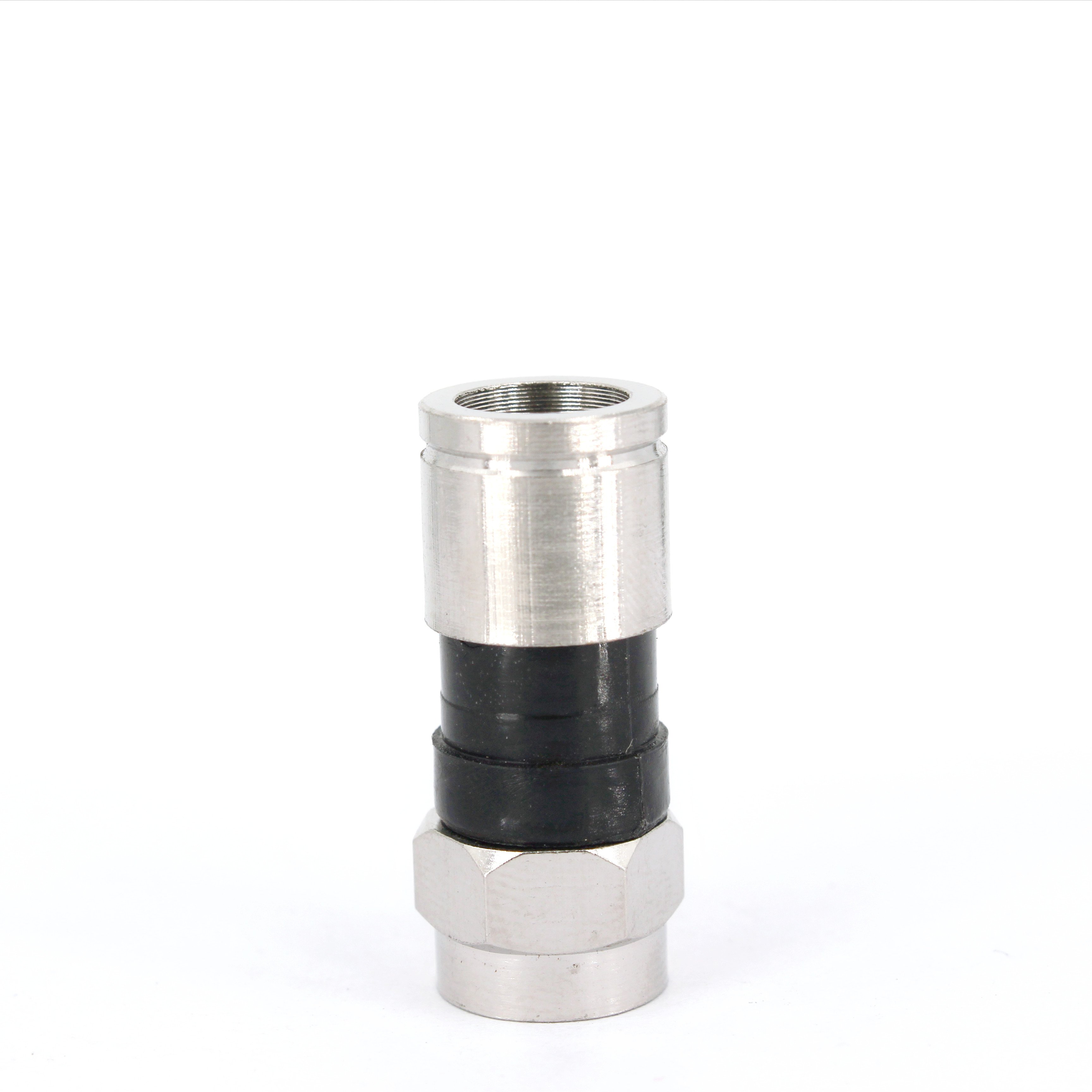 All copper 75-5 compression F digital STB F type connector cable sight line 2/4 shielding universal