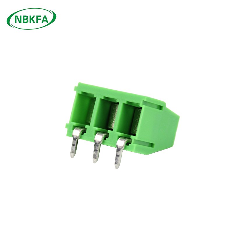 5.0mm pitch 300V 10A terminal block screw KF128R-5.0mm 2PIN 3PIN screw terminal block Angle connector
