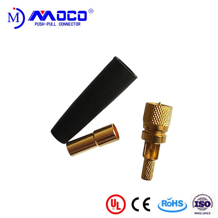High Quality 10-32 Microdot Connector for ultrasonic cable 2 pin auto connector