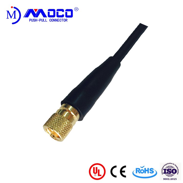 High Quality 10-32 Microdot Connector for ultrasonic cable 2 pin auto connector
