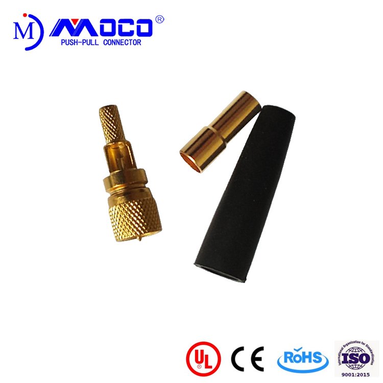 High Quality 10-32 Microdot Connector for ultrasonic cable 2 pin auto connector