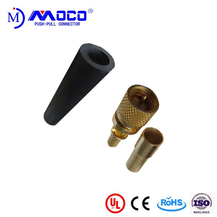 High Quality 10-32 Microdot Connector for ultrasonic cable 2 pin auto connector