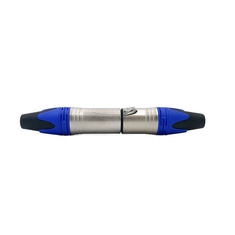 color xlr connector canon audio microphone plug 3pin male & female mic connector for speaker mixer