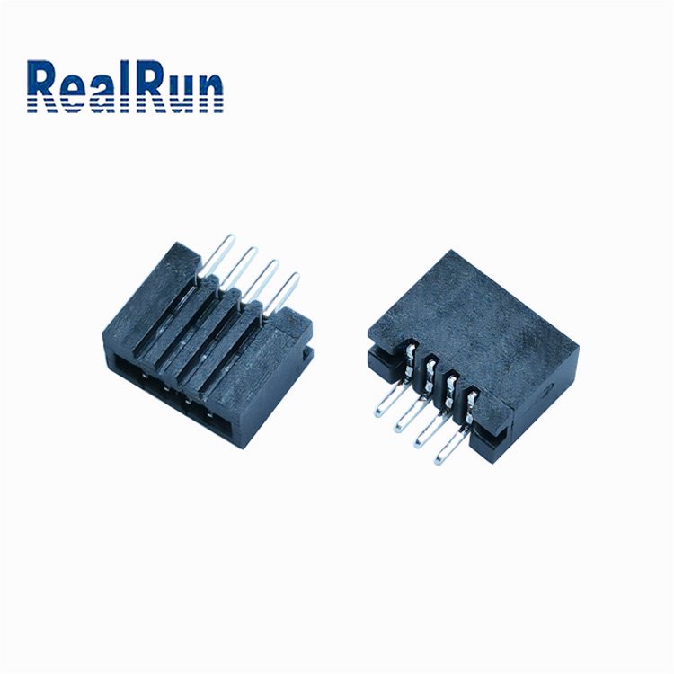 Crimp Type Smt Connector 0.5 1.0 1.25 mm Pitch Zif Ffc fpc Connector 4 Pin - for ffc/fpc Flat Cable