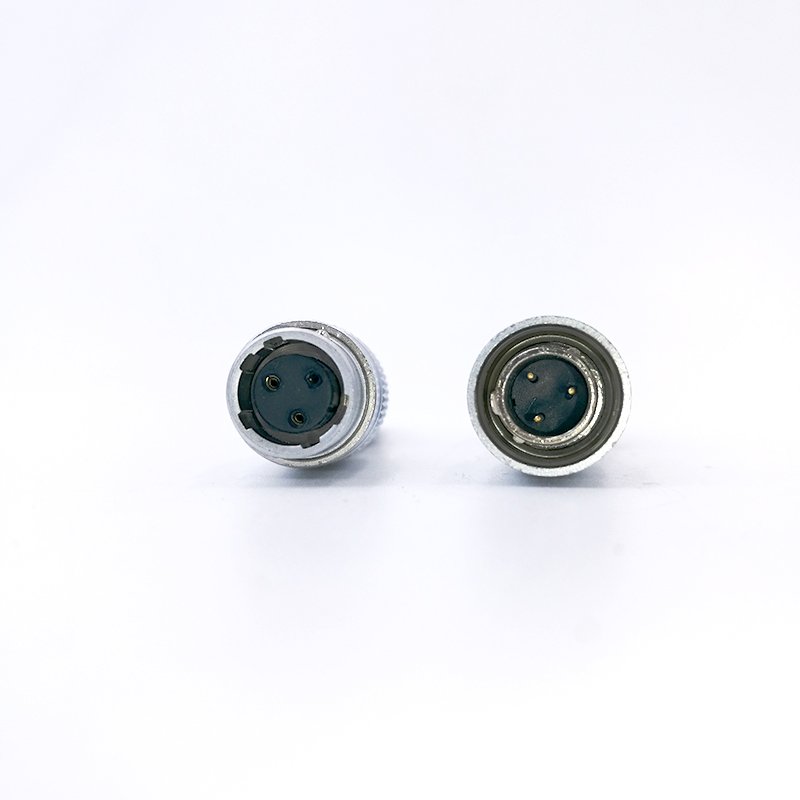 YC8 Self-Locking Push Pull Docking Connector 2-Pin to 7-Pin Sensor with 8mm Circular Housing for Power Applications
