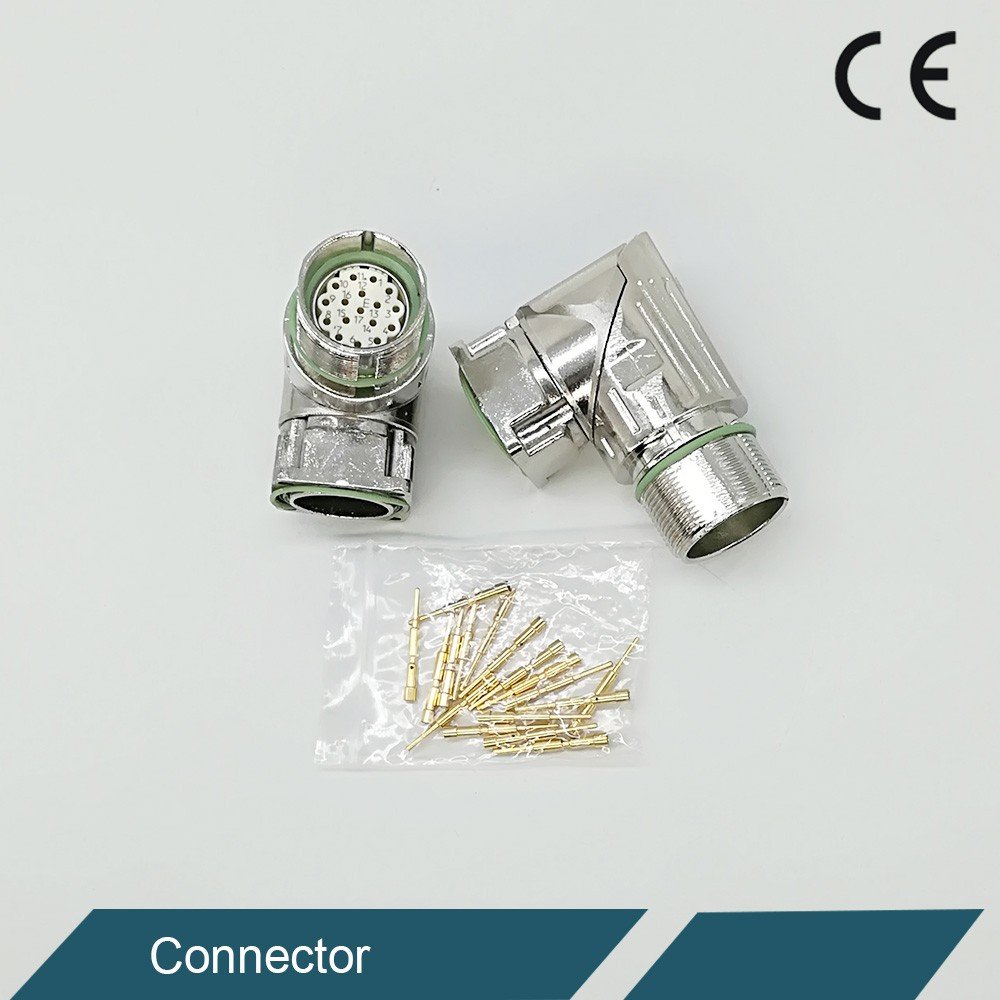 CALT M23 connector male or female plug for encoder