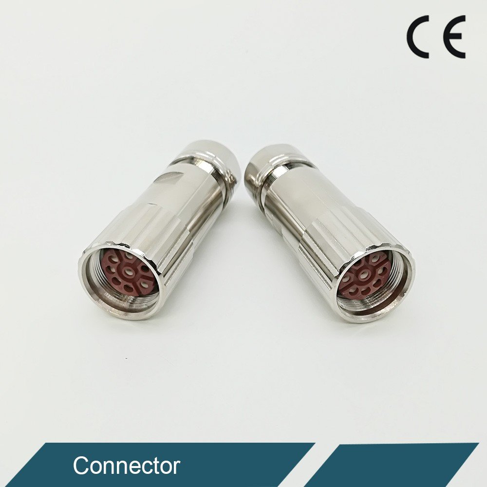CALT M23 connector male or female plug for encoder