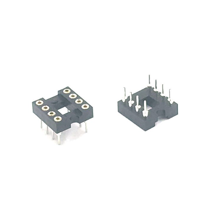 2.54PH 3.0H 20P Female Header Straight Round Hole IC Socket Connector Accessories for PCB