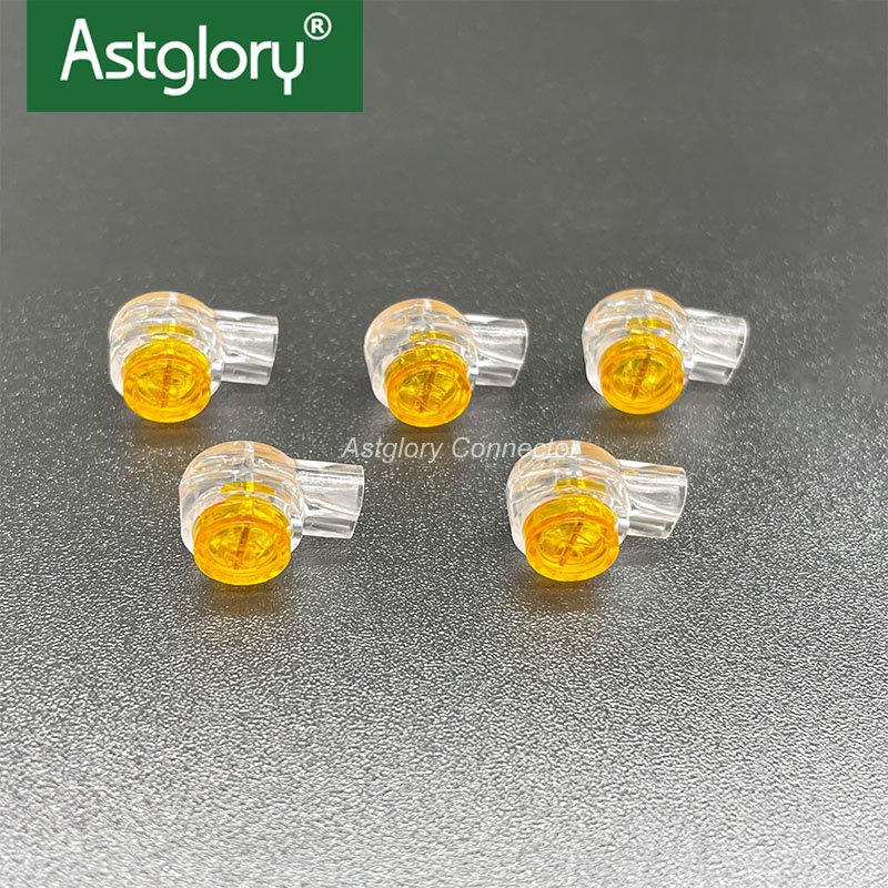 A Class Quality UY Connector For Electronics Cable Gel Filled Telephone 2-Wire IDC conductor Splices 22-26 AWG UY