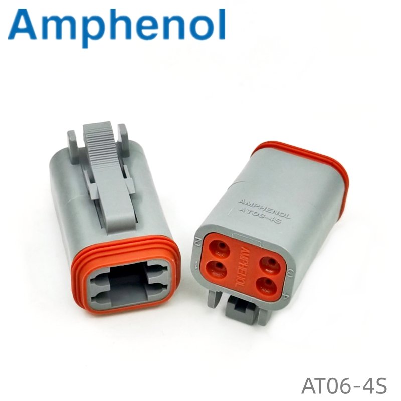 Original Amphenol AT06-2S AT06-3S AT06-4S AT06-6S AT06-8SA AT06-12SA Automotive Female Male Connector Plug Housing for Sale