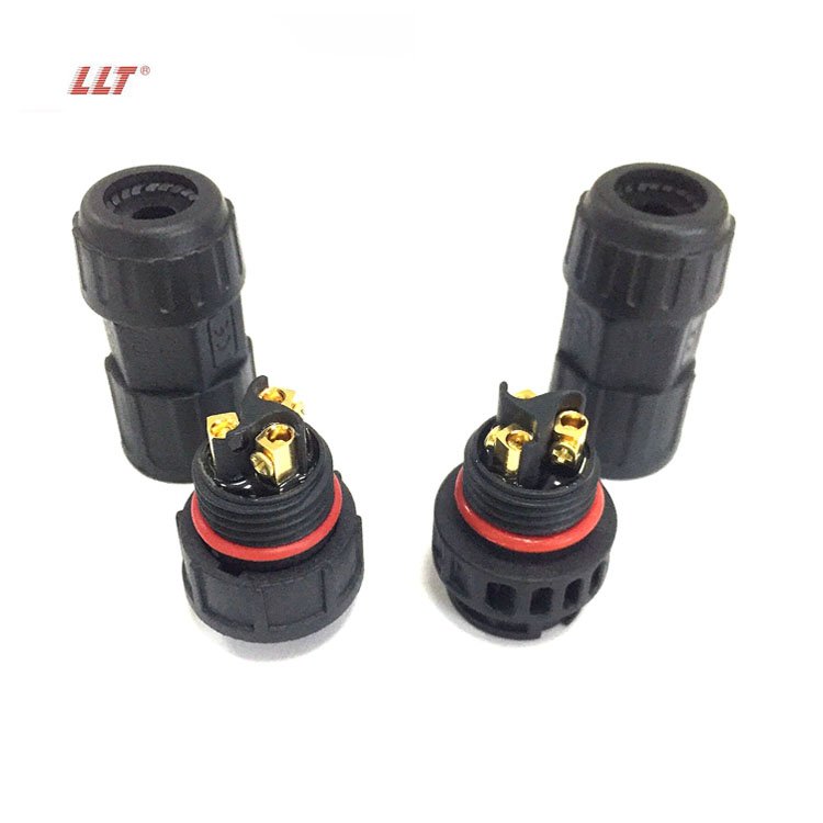 LLT 2 3 4 5 6 7 8 9 10 11 12 13 14 16 18 pin 14 AWG 16AWG M19 waterproof cable connector screwfix
