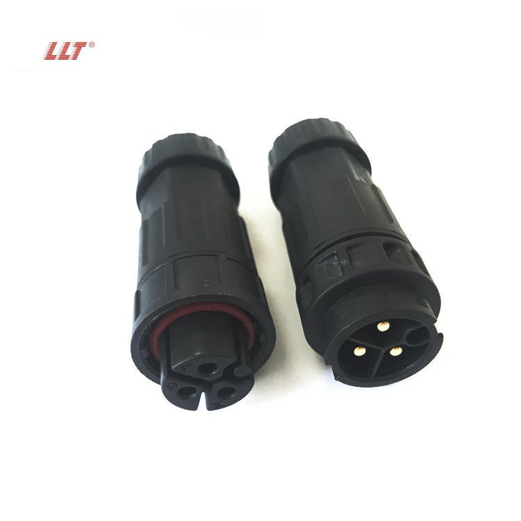 LLT 2 3 4 5 6 7 8 9 10 11 12 13 14 16 18 pin 14 AWG 16AWG M19 waterproof cable connector screwfix