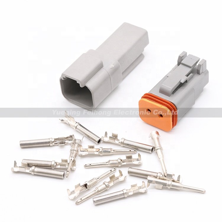 1060-16-0122 Deutsch automotive connector male connector pin for AWG18-14