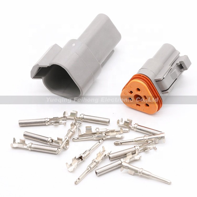1060-16-0122 Deutsch automotive connector male connector pin for AWG18-14