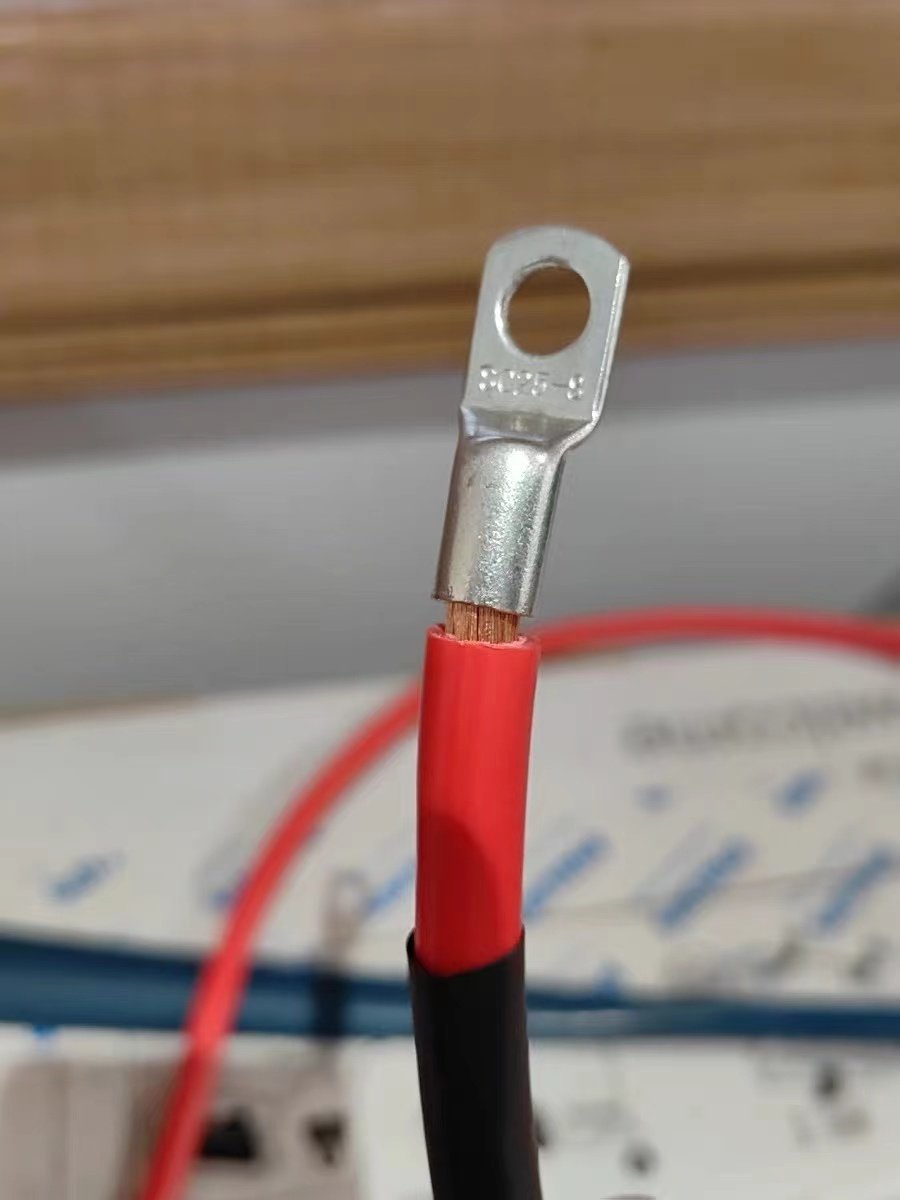 Tinned Copper Crimping Cable Terminal Lug Electrical Battery Tube Ring Crimp Terminal Connectors High Quality Terminals Product