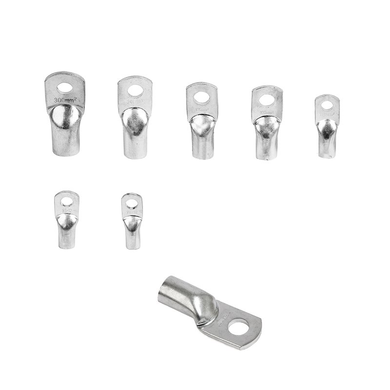 Tinned Copper Crimping Cable Terminal Lug Electrical Battery Tube Ring Crimp Terminal Connectors High Quality Terminals Product