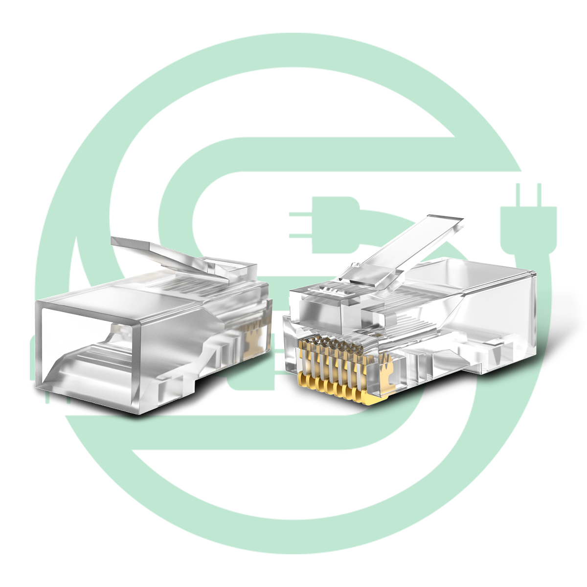 Professional Factory RJ11 RJ45 Connectors Price OEM Cat5 Cat6 Cat6A Cat7 Cat 7 Ethernet UTP Plug Rj45 Connector