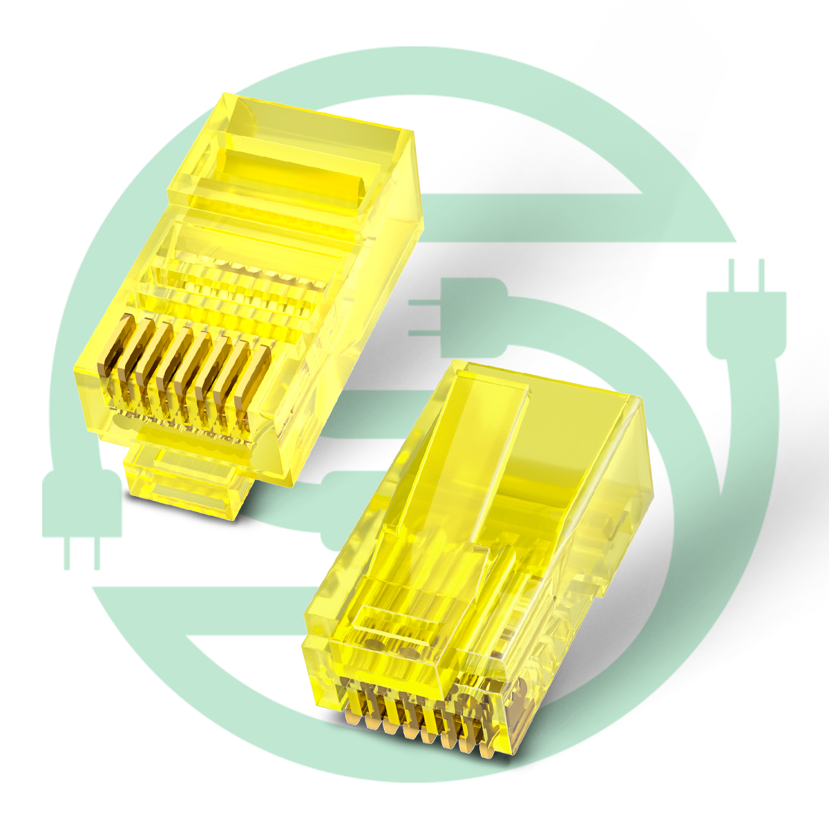 Professional Factory RJ11 RJ45 Connectors Price OEM Cat5 Cat6 Cat6A Cat7 Cat 7 Ethernet UTP Plug Rj45 Connector