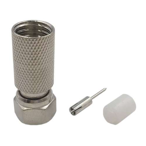 zhenjiang factory brass zinc RG11 coaxial cable connector F type