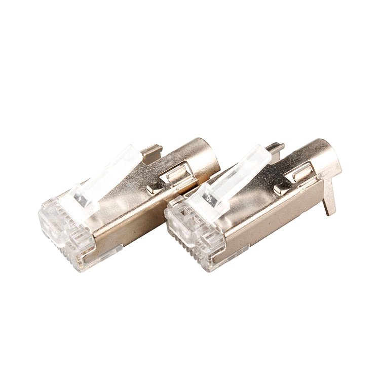 Geteknet hot sale shielded FTP rj 45 connector 8P8C CAT6 CAT6A rj45 connector network CAT 6A plug