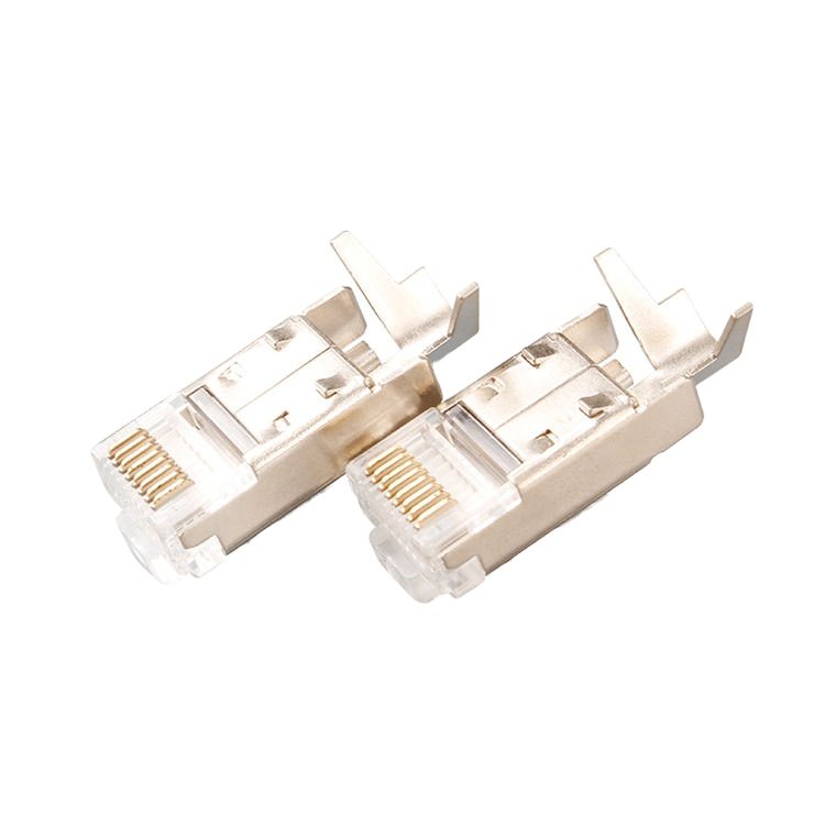 Geteknet hot sale shielded FTP rj 45 connector 8P8C CAT6 CAT6A rj45 connector network CAT 6A plug